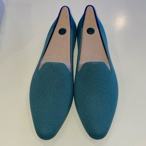 Rothy’s Almond Loafers, Blue Sage, Size 9 - NEW AND NEVER WORN